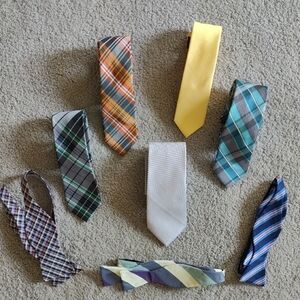 Eight Assorted Ties